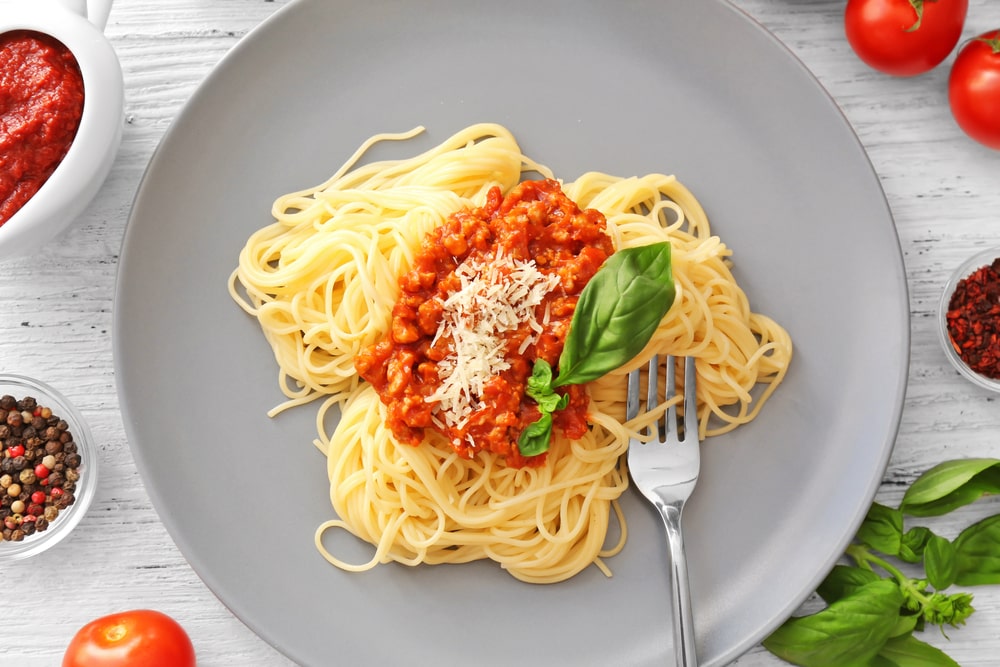 Homemade Turkey Bolognese with Spaghetti