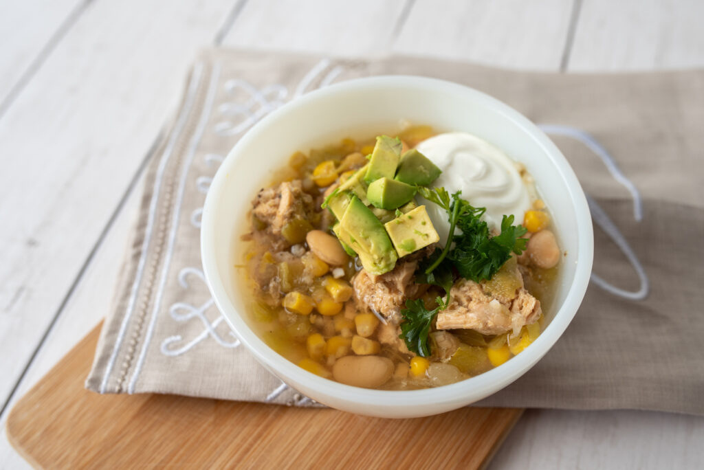 Creamy Chicken and White Bean Chili Recipe