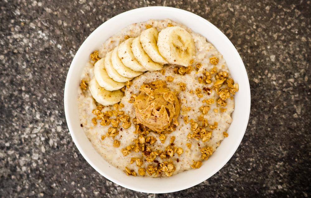 Peanut Butter Maple Oatmeal Delight