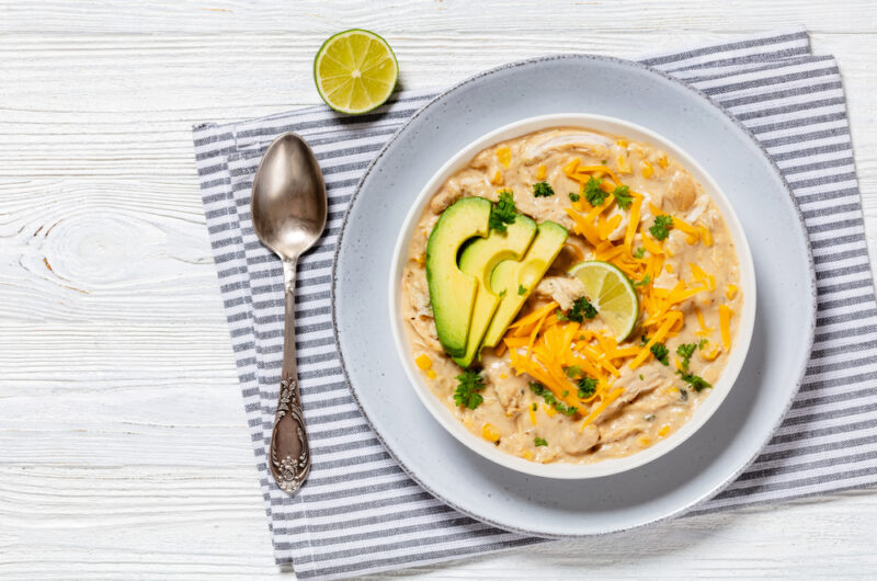 Creamy Chicken and White Bean Chili Recipe